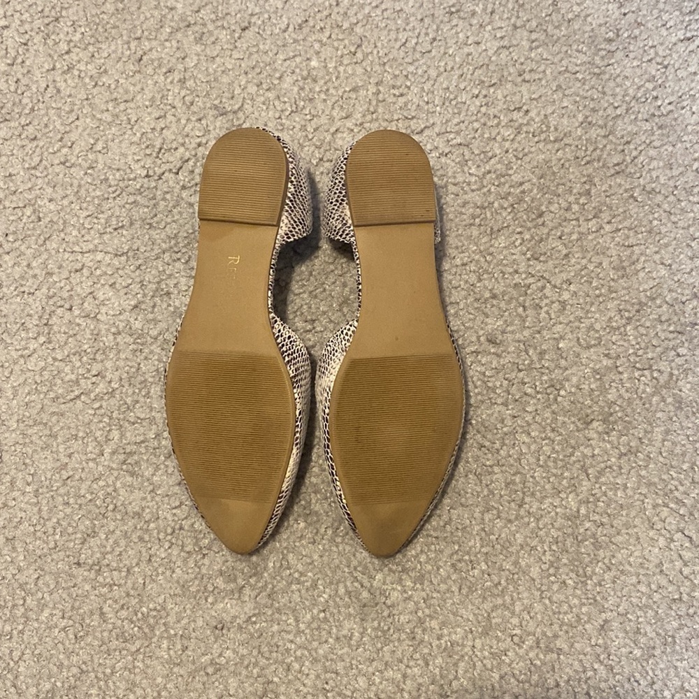 Snake Print Flats - Picture 3 of 6